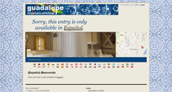 Desktop Screenshot of hostalguadalupe.com